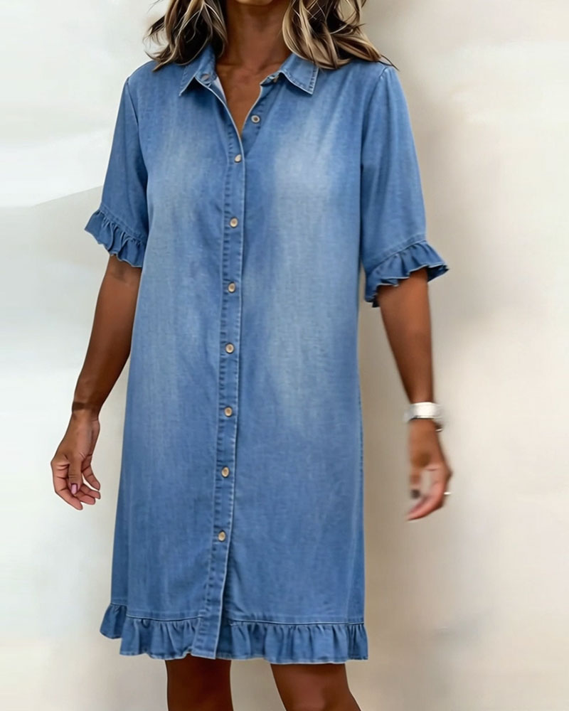 Julie | Denim Dress