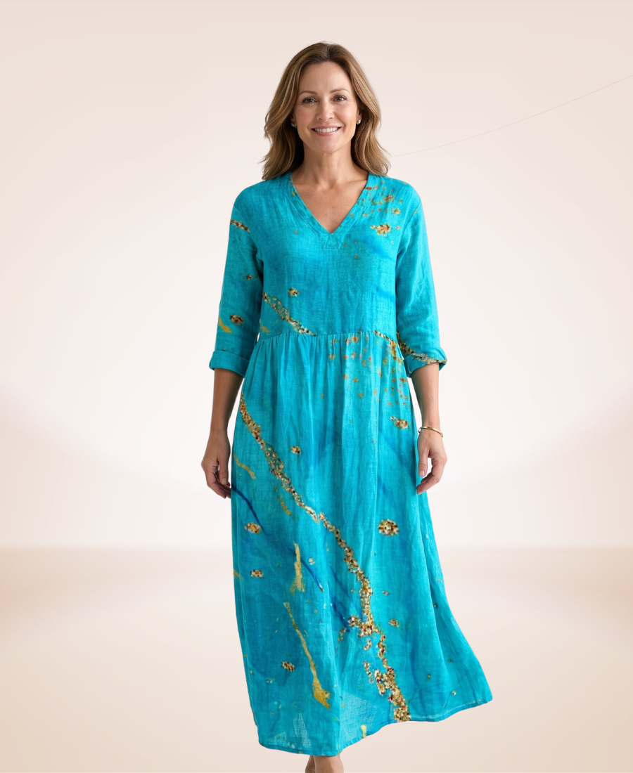 CHANTELLE | Breathable Cotton Blend Dress