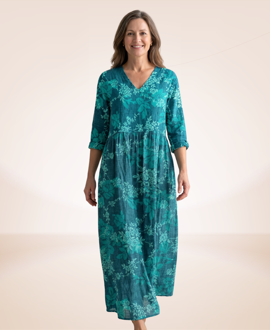 CHANTELLE | Breathable Cotton Blend Dress