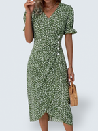 Giselle | Floral V-Neck Dress