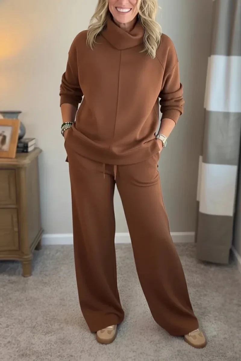 Farah™ Comfortable Set | Coordinated Top and Pants