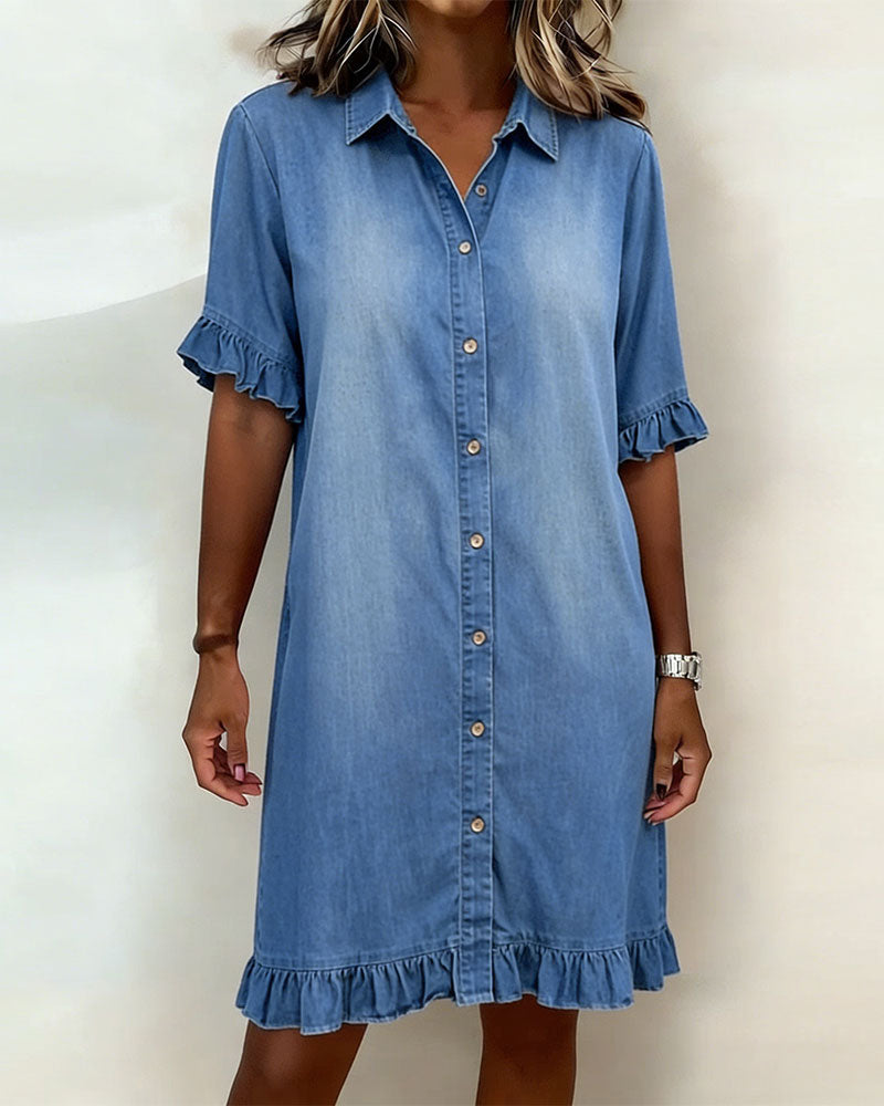 Julie | Denim Dress