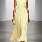Charlotte | Elegant chiffon midi dress