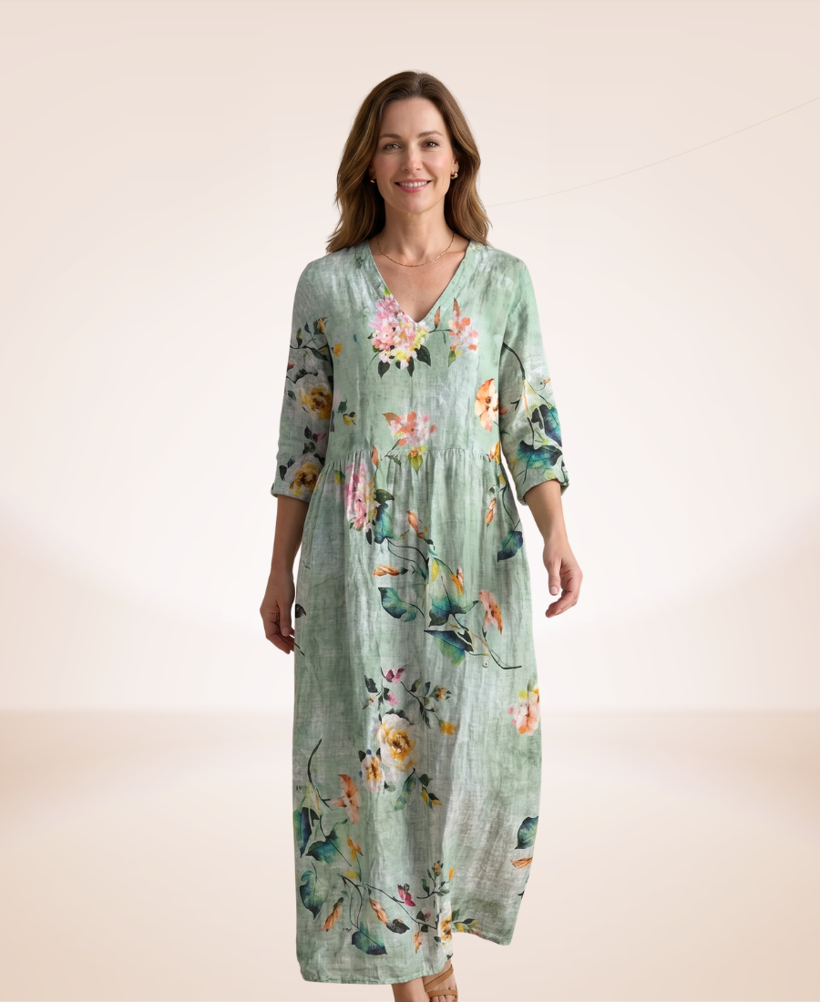 CHANTELLE | Breathable Cotton Blend Dress