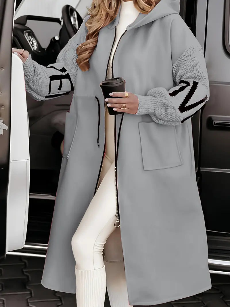 Rosana | Elegant Hooded Coatigan