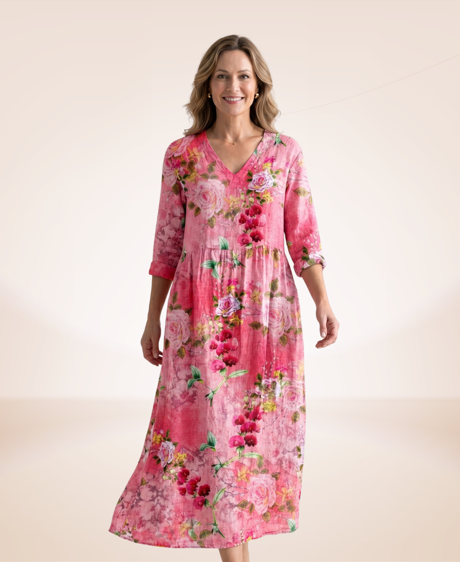 CHANTELLE | Breathable Cotton Blend Dress