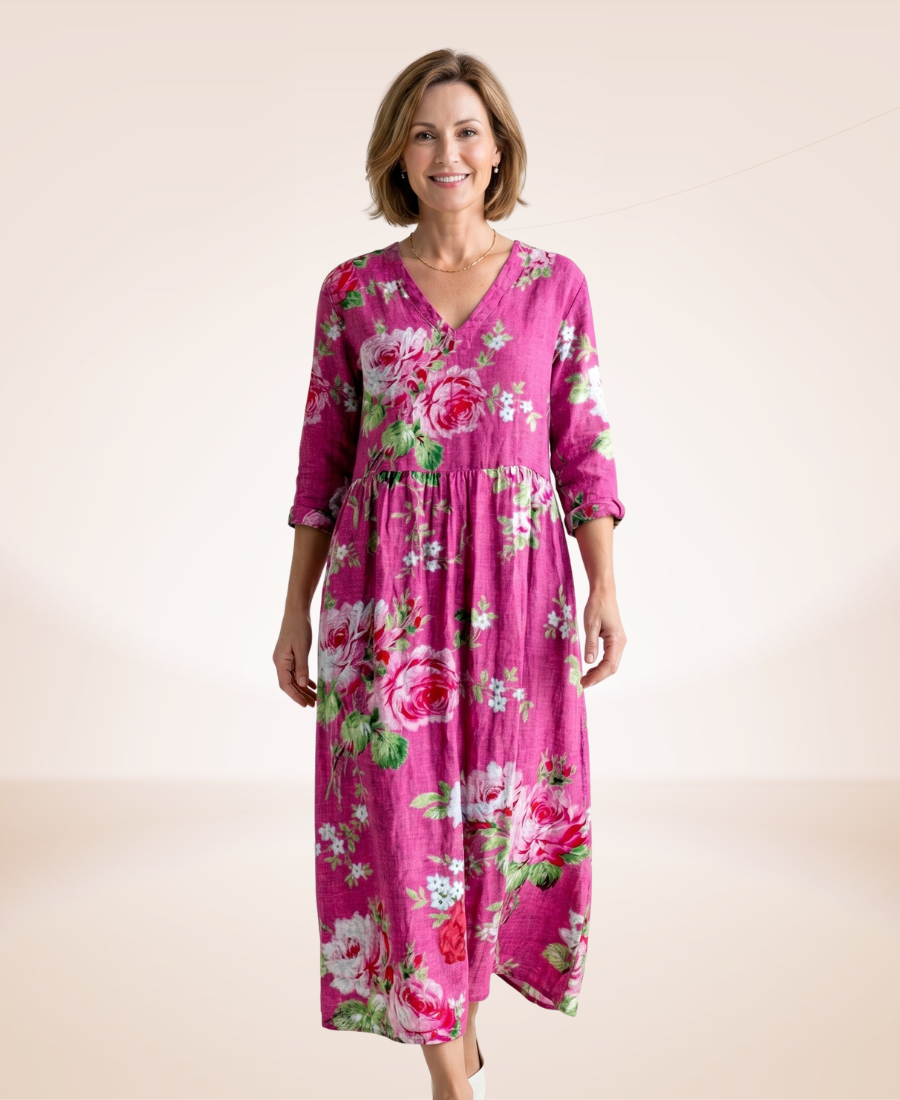 CHANTELLE | Breathable Cotton Blend Dress