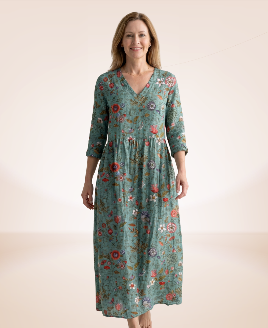 CHANTELLE | Breathable Cotton Blend Dress