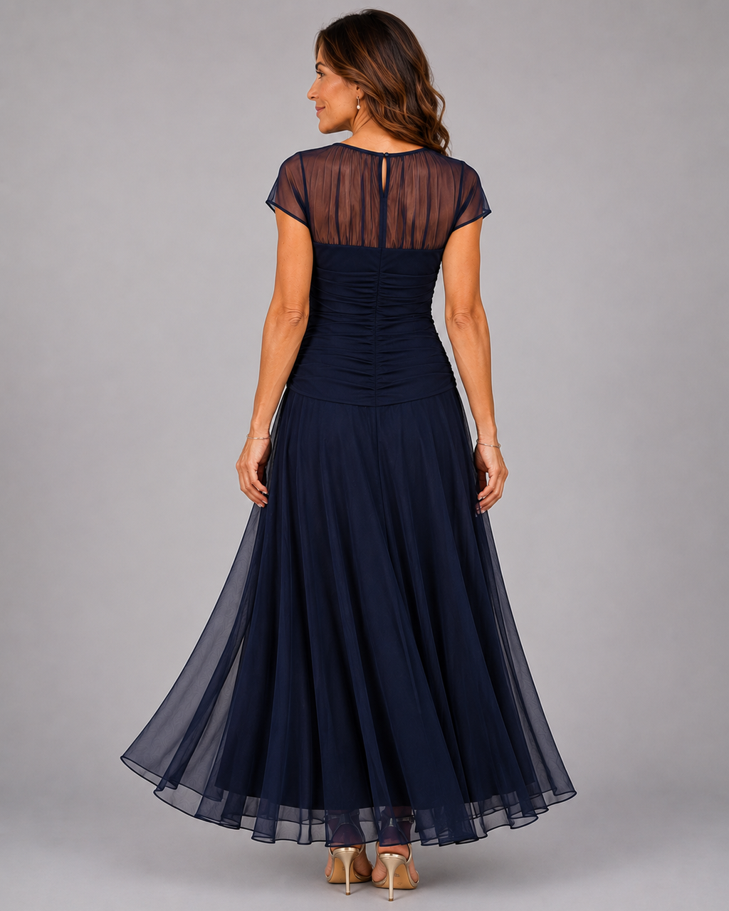 Lorenza | Chiffon dress