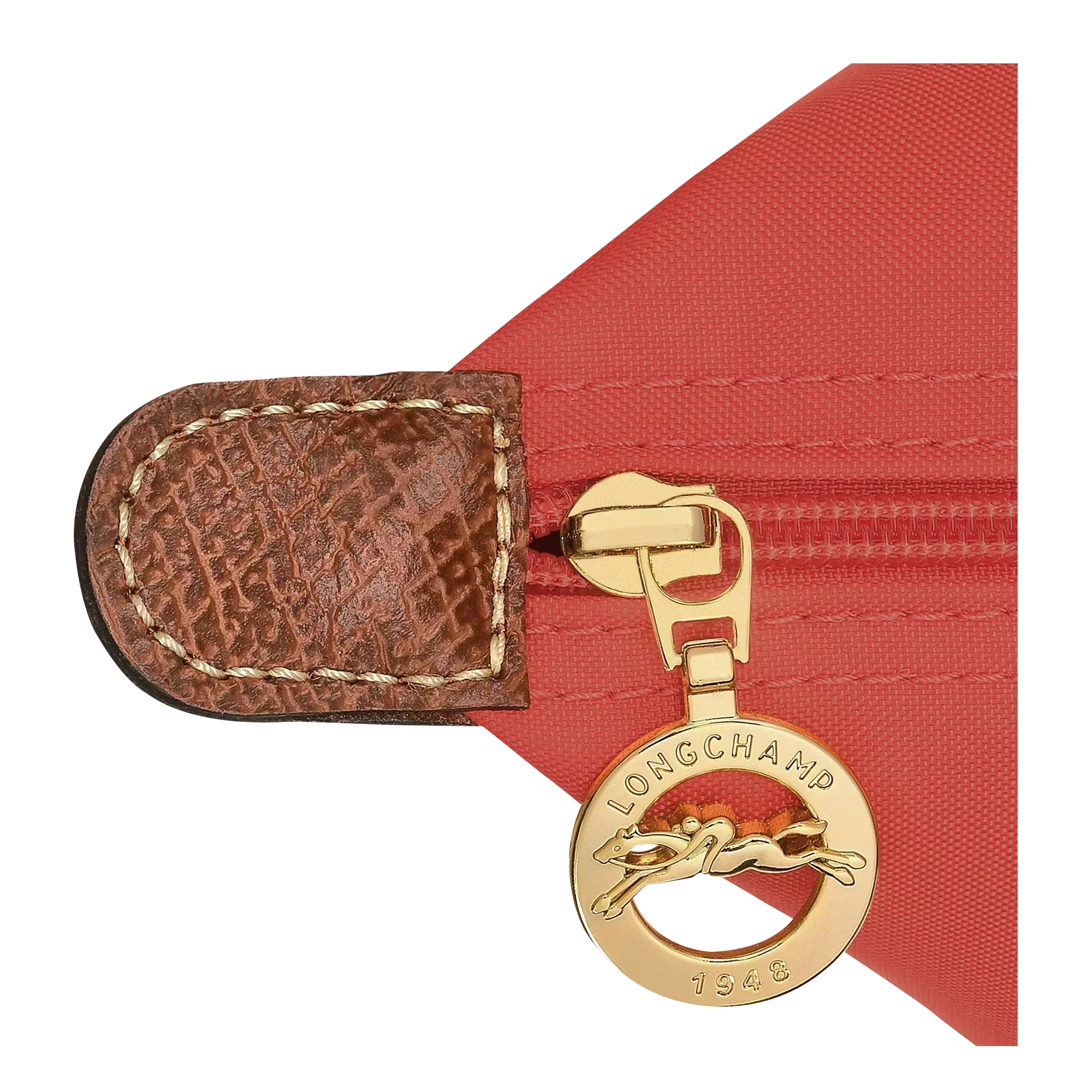 Longchamp - Medium Le Pliage Tote, Tomato