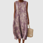Mia | Floral Midi Dress