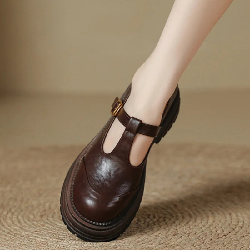 Luna | Classic T-Bar Shoes