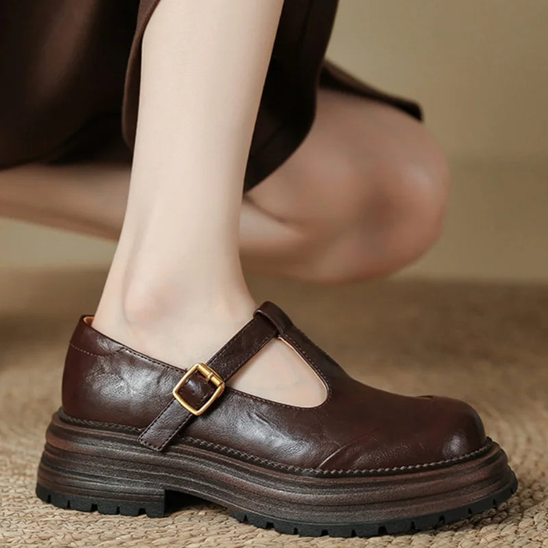 Luna | Classic T-Bar Shoes