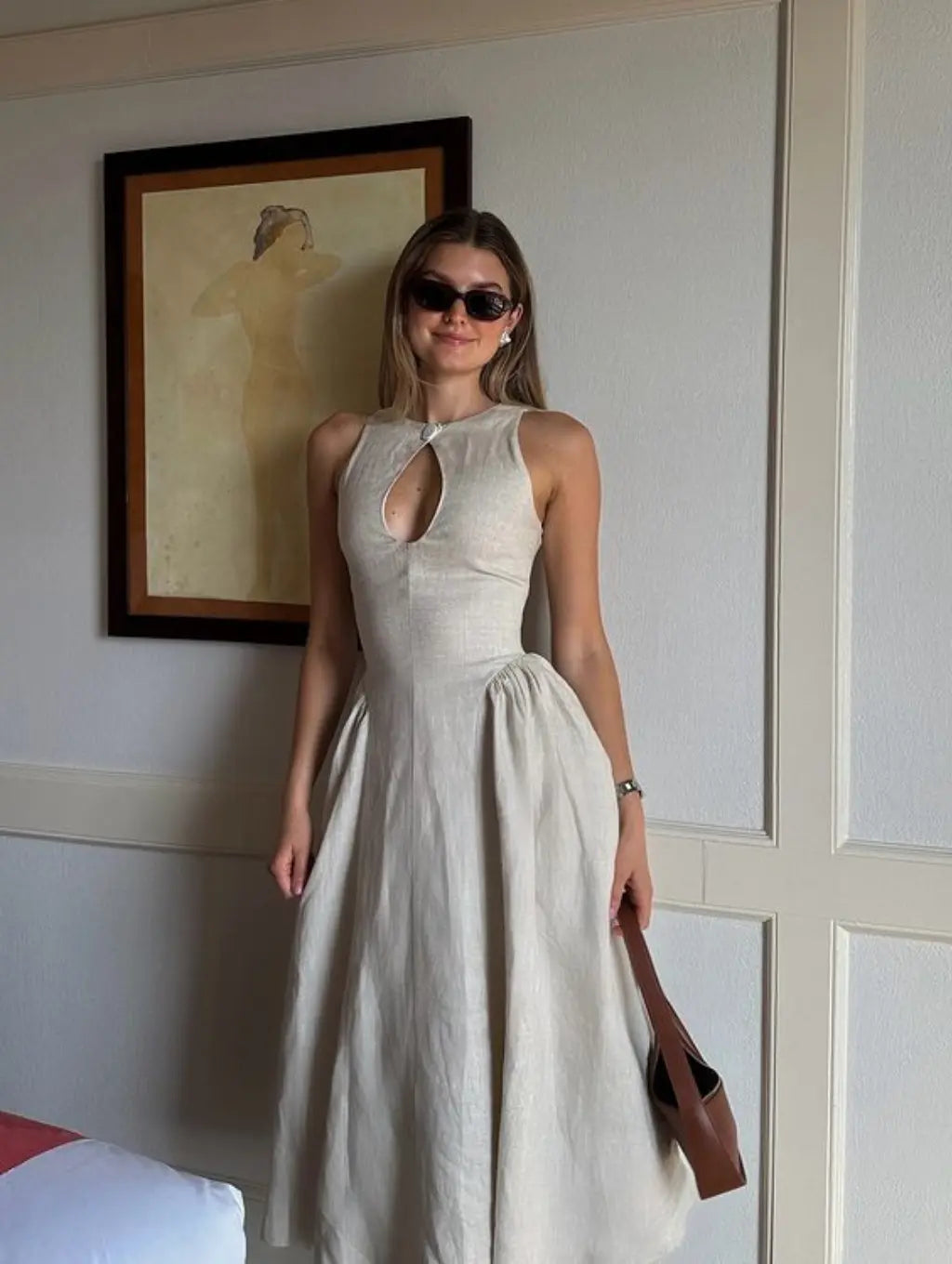 Sara | Elegant Midi Dress