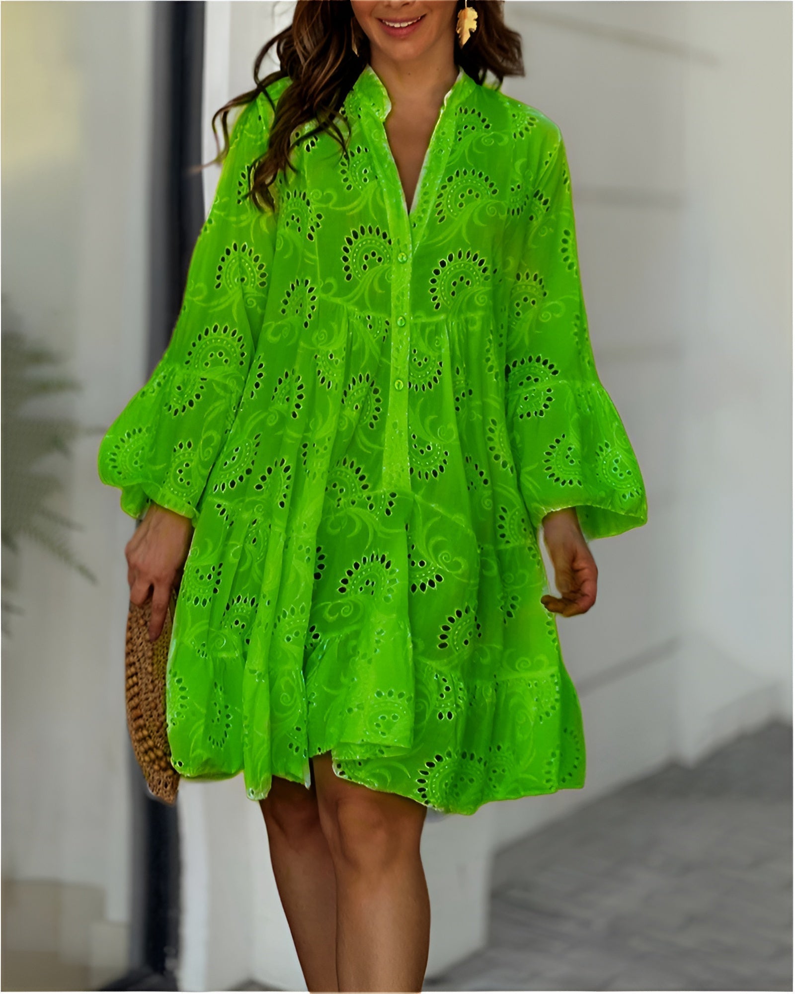 Sienna V-Neck Summer Dress