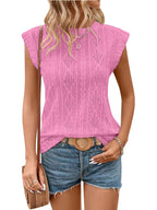 DELICE™ | Women Lightweight Knit Chic Tee