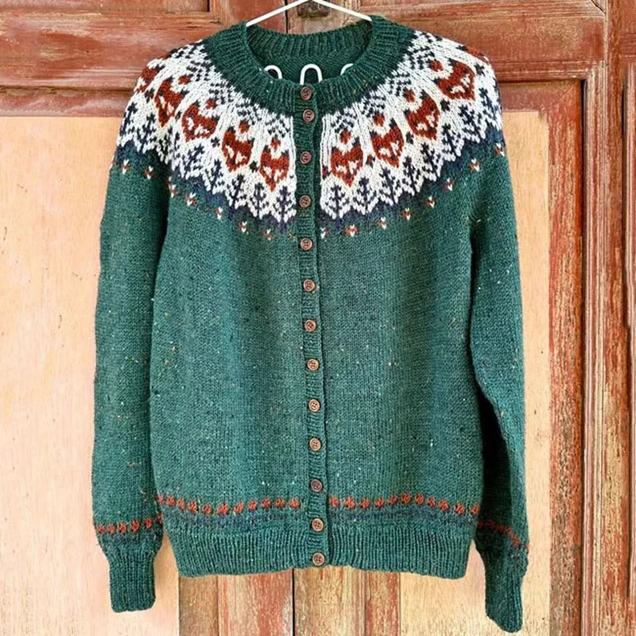 Carolina | Vintage Icelandic Cardigan