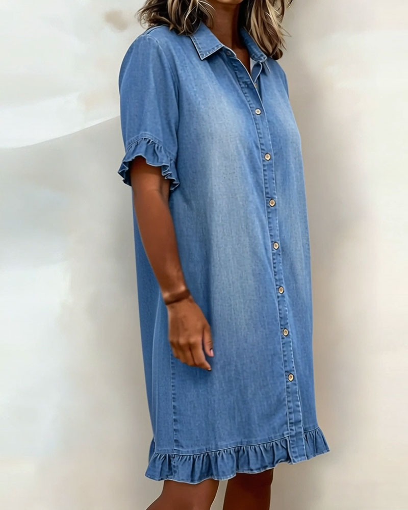 Julie | Denim Dress