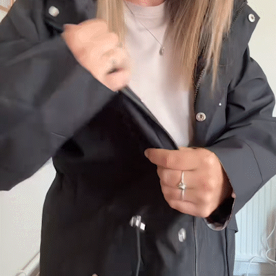 Carlotta 3-in-1 Raincoat – Waterproof with Detachable Hood