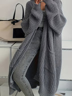 Lenie | Long Cardigan with Pockets