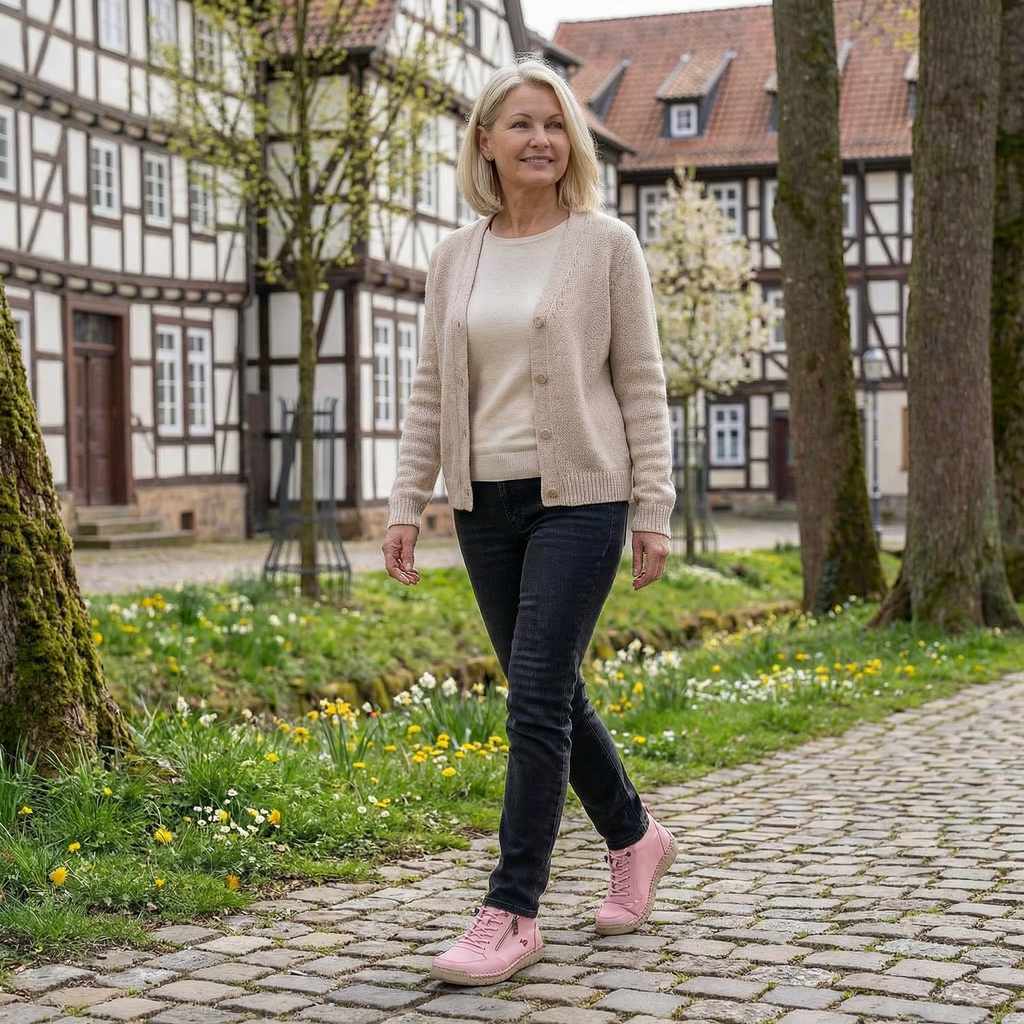 Mila – Comfortable orthopedic sneakers with a zipper