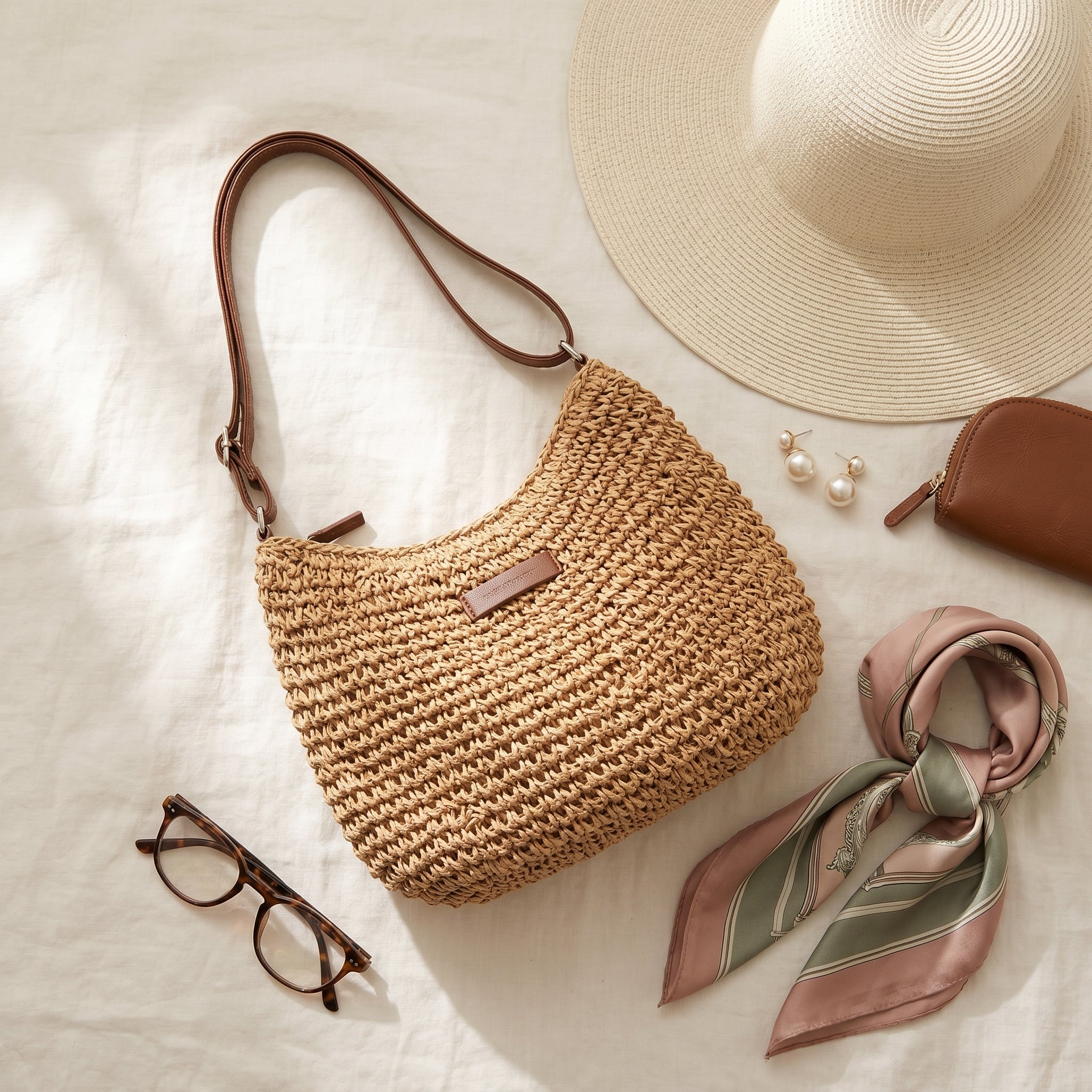Simona | Elegant Braided Handbag