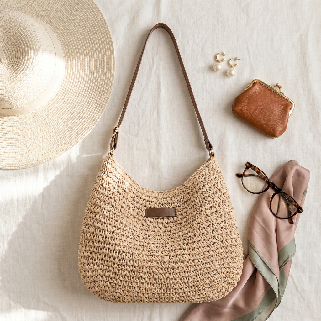 Simona | Elegant Braided Handbag