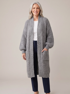 Lenie | Long Cardigan with Pockets