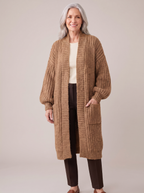 Lenie | Long Cardigan with Pockets