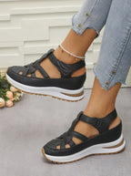 Duna - Comfortable wedge sandals for women