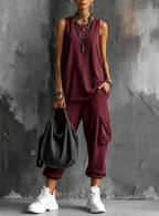 Valentina | Soft Casual Outfit with Pockets