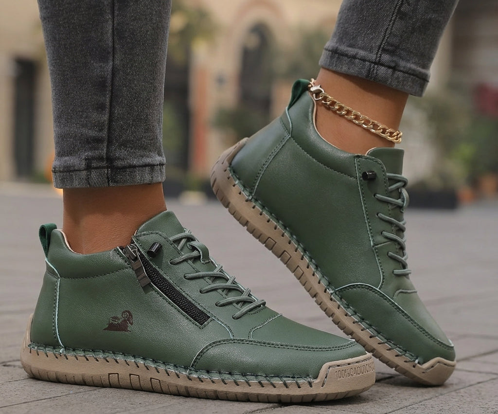 Mila – Comfortable orthopedic sneakers with a zipper
