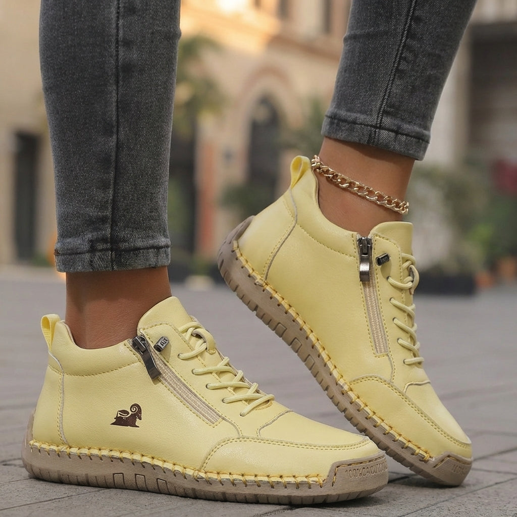 Mila – Comfortable orthopedic sneakers with a zipper