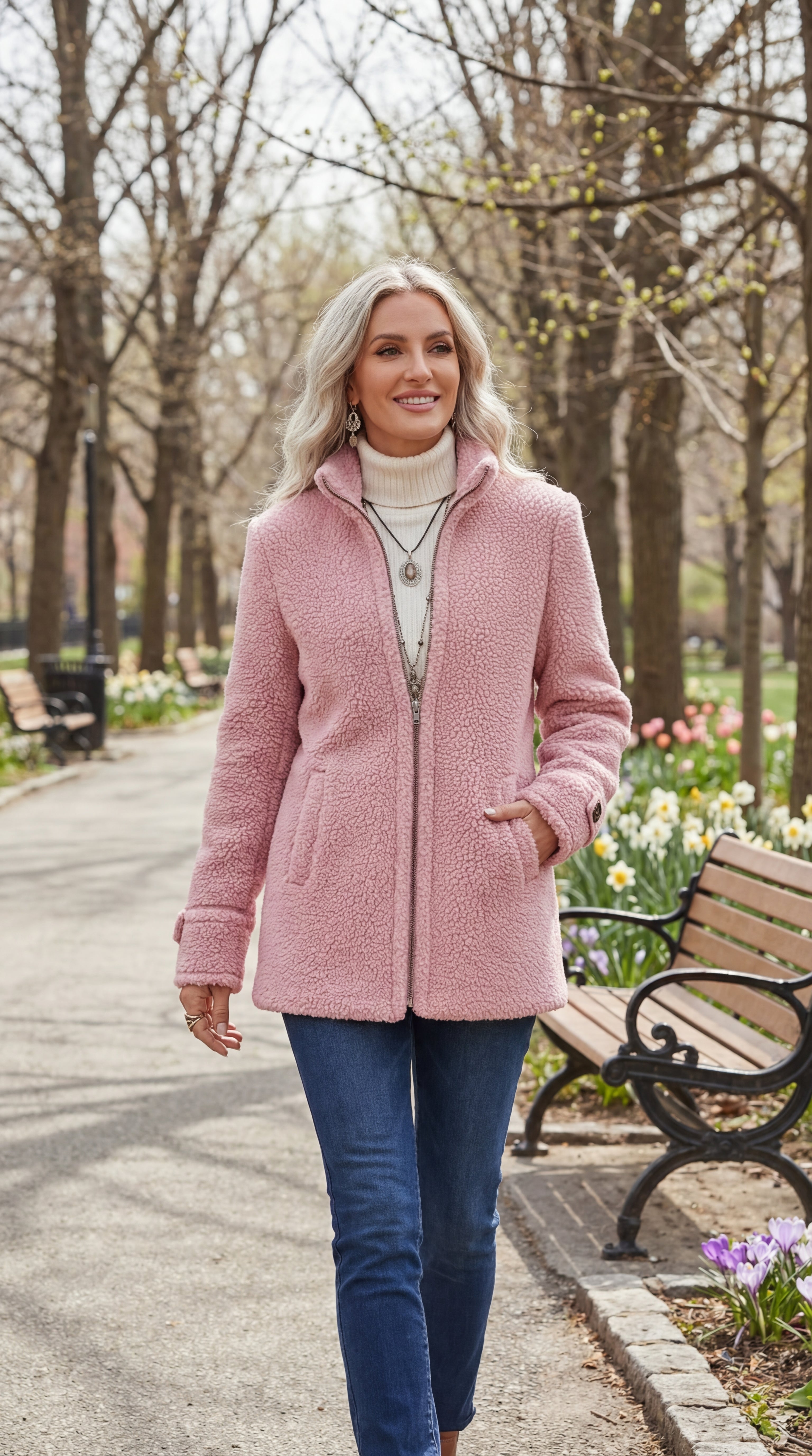Cassandra Full-Zip Womens Jacket