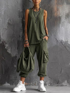 Valentina | Soft Casual Outfit with Pockets