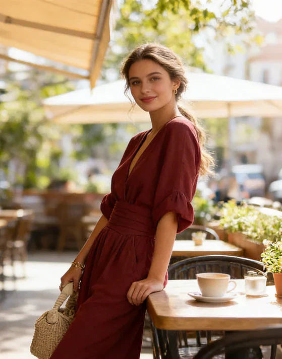 Élise – Elegant, flowing jumpsuit