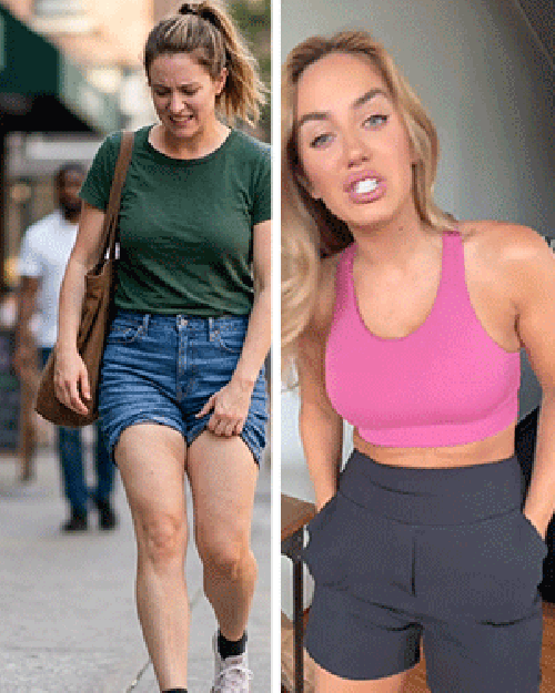 Zeni - High-Waisted Sports Shorts with Deep Pockets